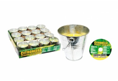 Otterdene Citronella Mini Bucket Garden Candle
